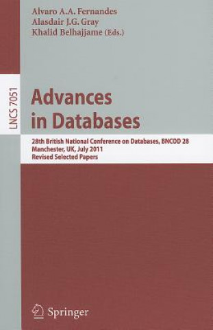 Carte Advances in Databases Alvaro A. A. Fernandes