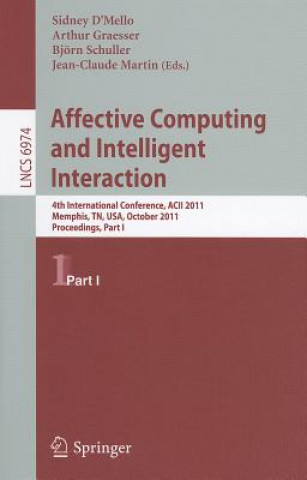 Książka Affective Computing and Intelligent Interaction Sidney D Mello