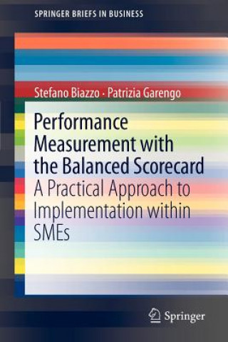 Kniha Performance Measurement with the Balanced Scorecard Stefano Biazzo