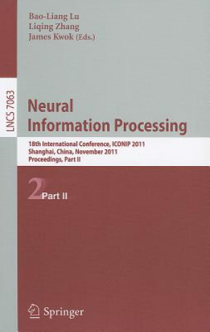 Książka Neural Information Processing Bao-Liang Lu