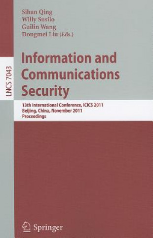 Kniha Information and Communication Security Sihan Qing
