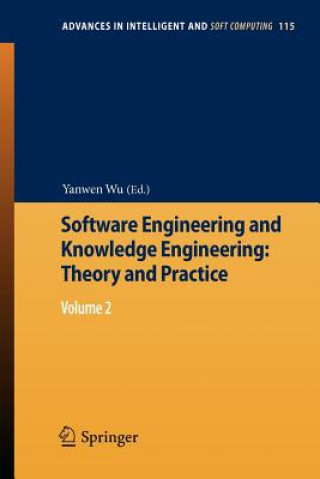 Knjiga Software Engineering and Knowledge Engineering: Theory and Practice Yanwen Wu