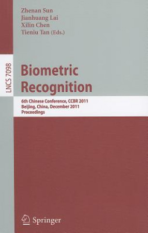 Könyv Biometric Recognition Zhenan Sun