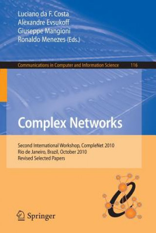 Kniha Complex Networks Luciano da F. Costa