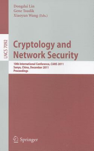 Könyv Cryptology and Network Security Dongdai Lin