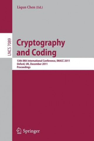 Kniha Cryptography and Coding Liqun Chen
