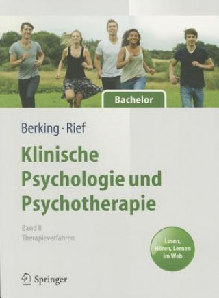 Buch Klinische Psychologie und Psychotherapie fur Bachelor Matthias Berking