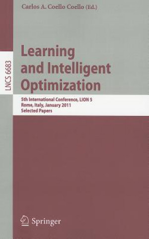 Book Learning and Intelligent Optimization Carlos A. Coello Coello