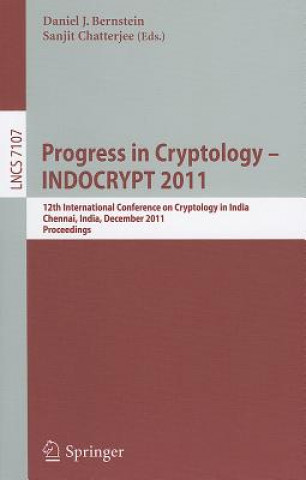 Könyv Progress in Cryptology - INDOCRYPT 2011 Daniel J. Bernstein
