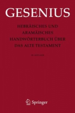 Book Hebraisches und Aramaisches Handworterbuch uber das Alte Testament Wilhelm Gesenius
