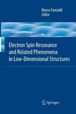 Kniha Electron Spin Resonance and Related Phenomena in Low-Dimensional Structures Marco Fanciulli