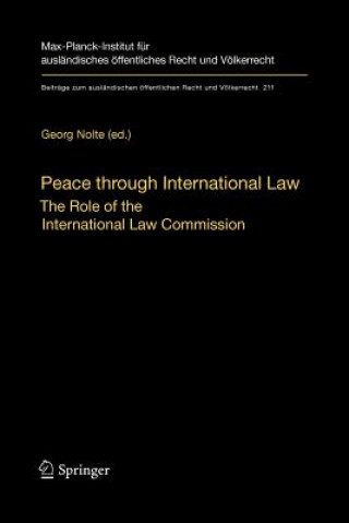 Kniha Peace through International Law Georg Nolte