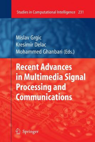 Carte Recent Advances in Multimedia Signal Processing and Communications Mislav Grgic