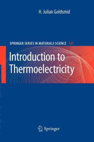 Book Introduction to Thermoelectricity H. Julian Goldsmid