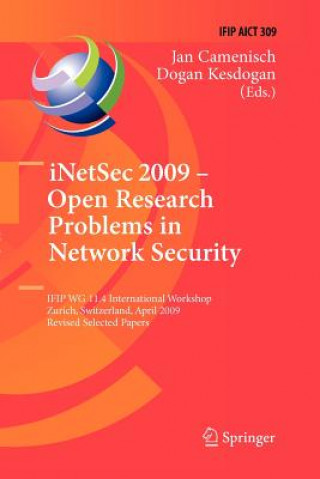 Książka iNetSec 2009 - Open Research Problems in Network Security Jan Camenisch