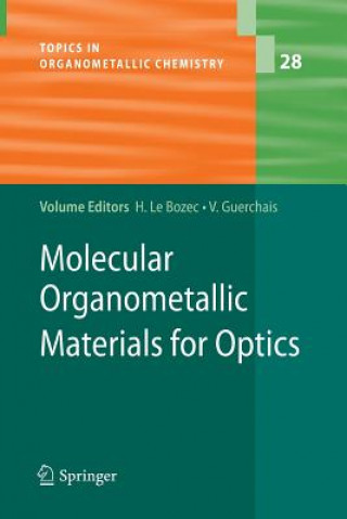 Książka Molecular Organometallic Materials for Optics Hubert Bozec