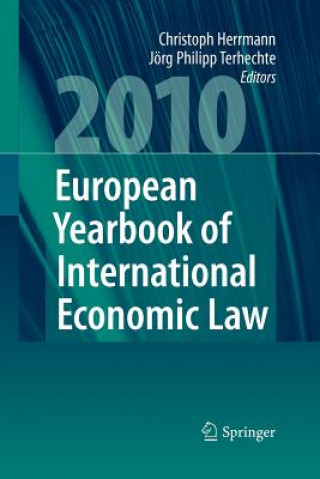 Kniha European Yearbook of International Economic Law 2010 Christoph Herrmann