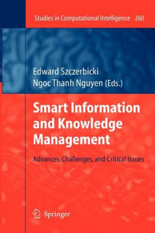 Carte Smart Information and Knowledge Management Edward Szczerbicki
