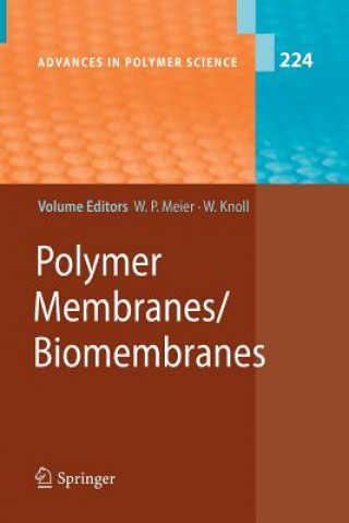 Könyv Polymer Membranes/Biomembranes Wolfgang Peter Meier