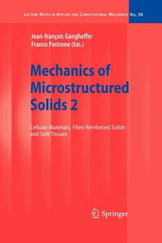 Könyv Mechanics of Microstructured Solids 2 J.-F. Ganghoffer