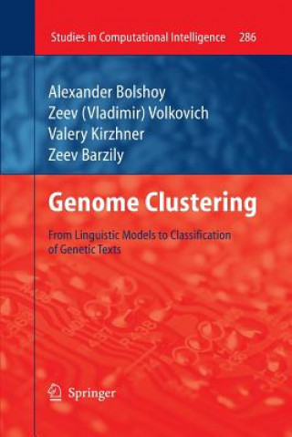 Kniha Genome Clustering Alexander Bolshoy