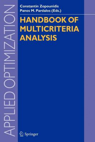 Könyv Handbook of Multicriteria Analysis Constantin Zopounidis