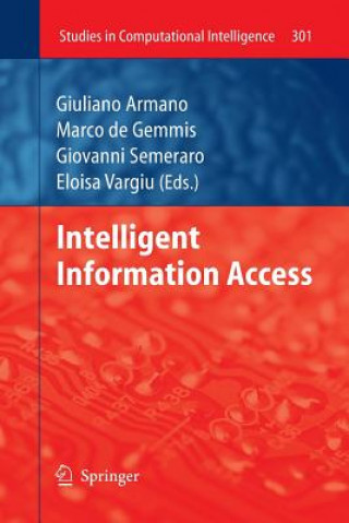 Buch Intelligent Information Access Giuliano Armano