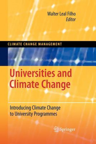 Kniha Universities and Climate Change Walter Leal Filho