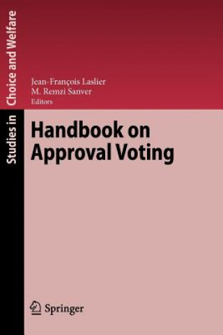 Könyv Handbook on Approval Voting Jean-François Laslier