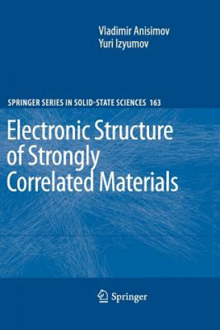 Kniha Electronic Structure of Strongly Correlated Materials Vladimir Anisimov