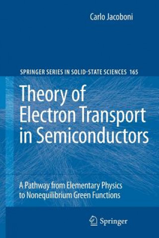 Kniha Theory of Electron Transport in Semiconductors Carlo Jacoboni