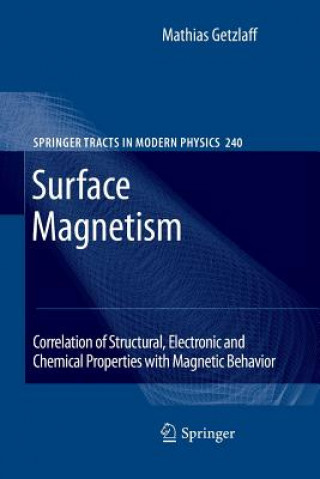 Buch Surface Magnetism Mathias Getzlaff