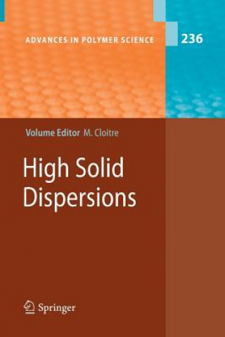 Livro High Solid Dispersions Michel Cloitre