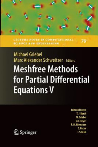 Książka Meshfree Methods for Partial Differential Equations V Michael Griebel