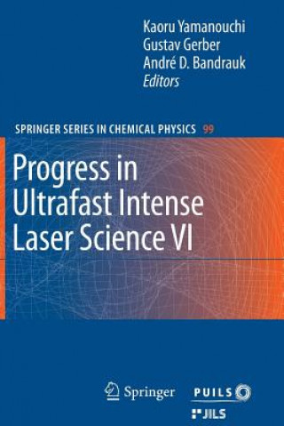 Carte Progress in Ultrafast Intense Laser Science VI Kaoru Yamanouchi