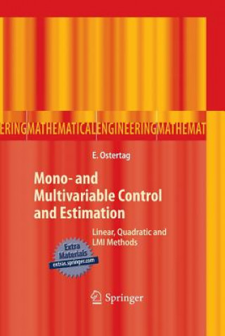 Kniha Mono- and Multivariable Control and Estimation Eric Ostertag