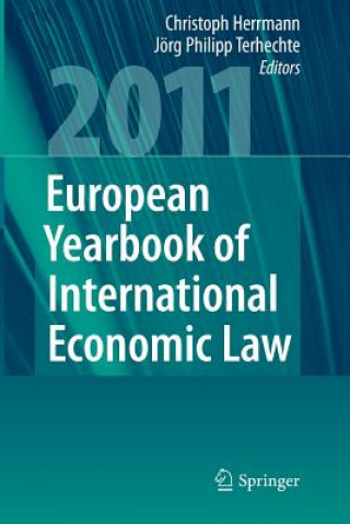 Buch European Yearbook of International Economic Law 2011 Christoph Herrmann