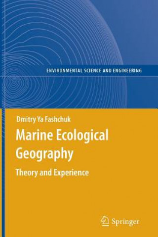 Könyv Marine Ecological Geography Dmitry Ya Fashchuk