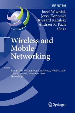 Buch Wireless and Mobile Networking Jozef Wozniak