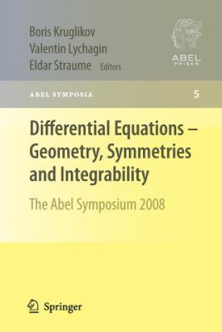 Libro Differential Equations - Geometry, Symmetries and Integrability Boris Kruglikov