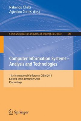 Книга Computer Information Systems - Analysis and Technologies Nabendu Chaki