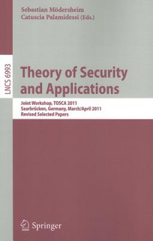 Kniha Theory of Security and Applications Sebastian Moedersheim