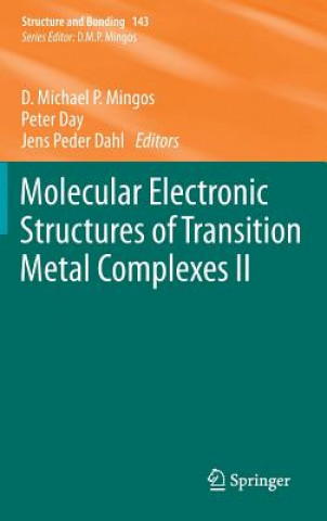 Könyv Molecular Electronic Structures of Transition Metal Complexes II David M. P. Mingos