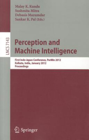 Książka Perception and Machine Intelligence Malay K. Kundu