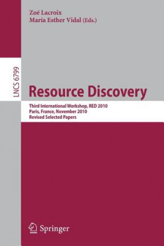 Książka Resource Discovery Zoe Lacroix