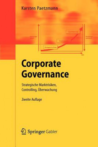 Kniha Corporate Governance Karsten Paetzmann