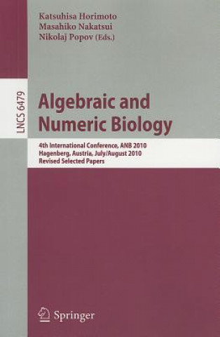 Könyv Algebraic and Numeric Biology Katsuhisa Horimoto