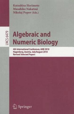 Książka Algebraic and Numeric Biology Katsuhisa Horimoto