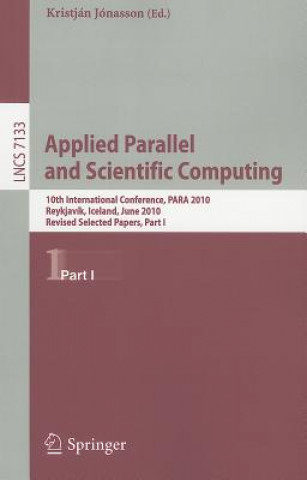 Kniha Applied Parallel and Scientific Computing Kristján Jónasson