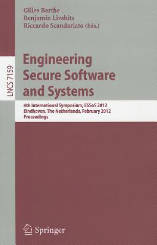 Book Engineering Secure Software and Systems Gilles Barthe